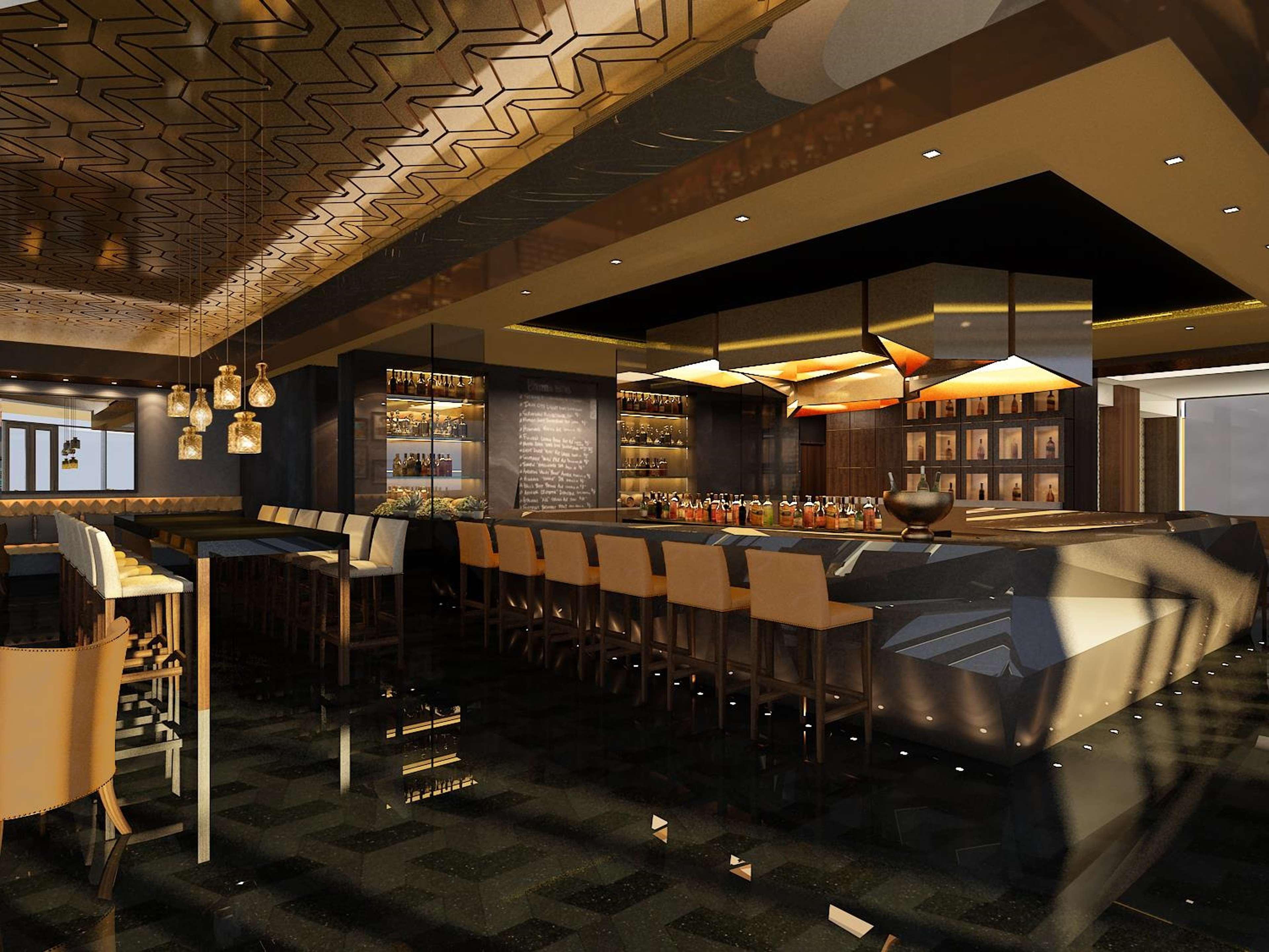 ホテル フェアモント アジュマーン エクステリア 写真 The interior of the bar
