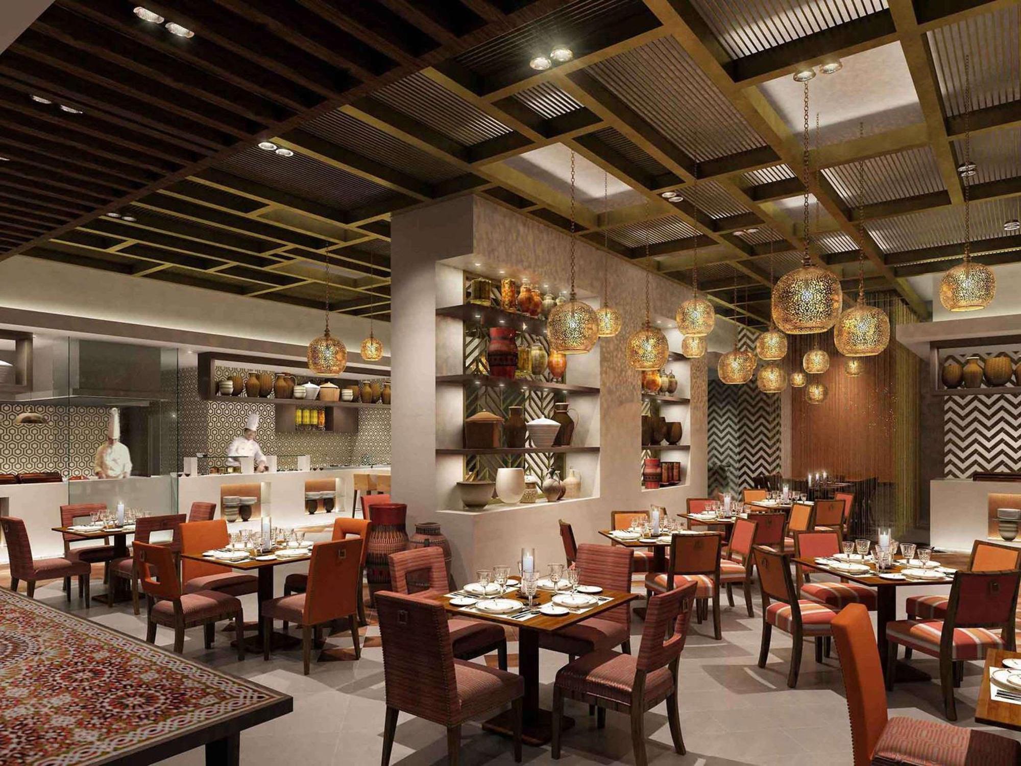 ホテル フェアモント アジュマーン エクステリア 写真 The interior of the restaurant